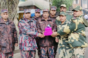 জয়পুরহাট-২০ বিজিবি ব্যাটালিয়নের ৪৪তম প্রতিষ্ঠাবার্ষিকী পালিত