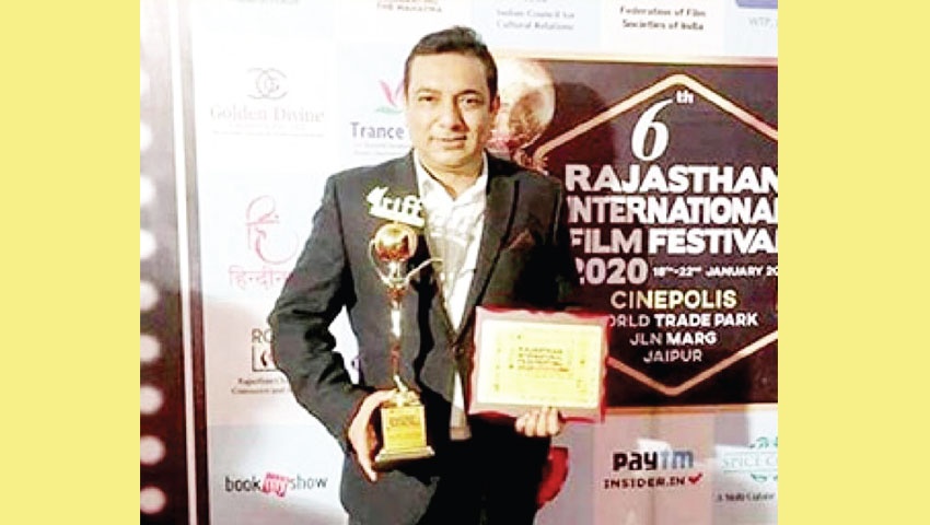 ভারতের রাজস্থানের অনুষ্ঠিত আন্তর্জাতিক চলচ্চিত্র উৎসবে সেরা পরিচালক:তৌকীর