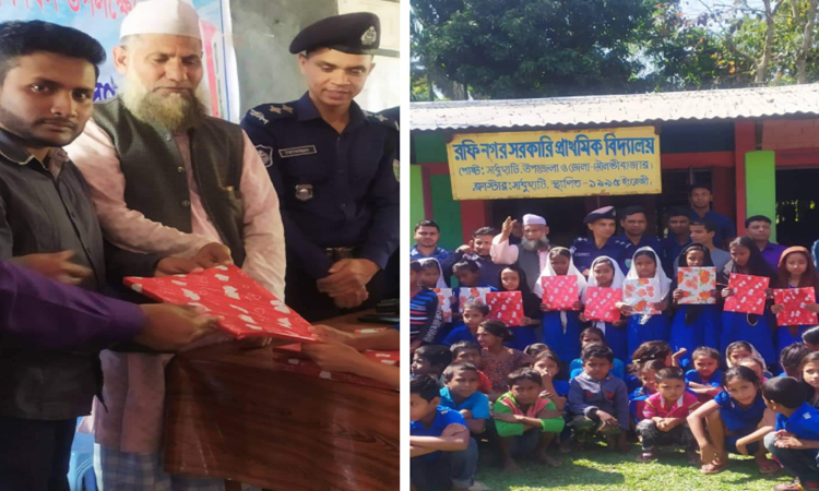 আন্তর্জাতিক মাতৃভাষা দিবস উপলক্ষ্যে মৌলভীবাজারে শিক্ষা উপকরণ বিতরণ