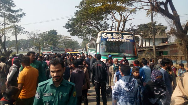 সিলেটে বাস-সিএনজি মুখোমুখি সংঘর্ষে নারী নিহত