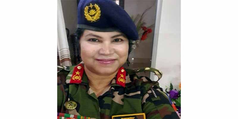 চিকিৎসা প্রশাসনে প্রথম নারী ব্রিগেডিয়ার জেনারেল নাজমা বেগম