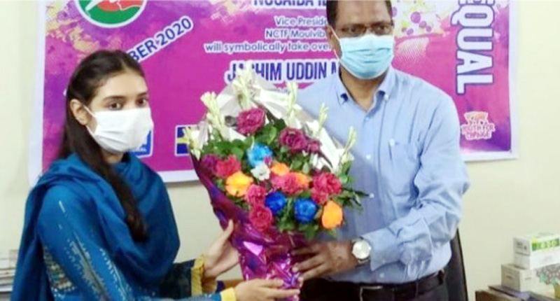মৌলভীবাজারে শিশু বিষয়ক কর্মকর্তা হিসাবে ১ ঘন্টার দায়িত্ব পেল কলেজছাত্রী
