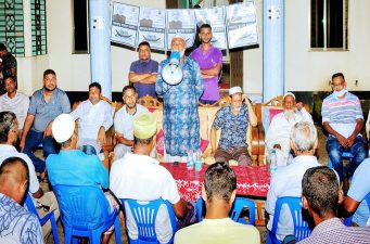 বিশ্বনাথে দশঘর ইউপি নির্বাচন: নৌকার সমর্থনে উঠান বৈঠক