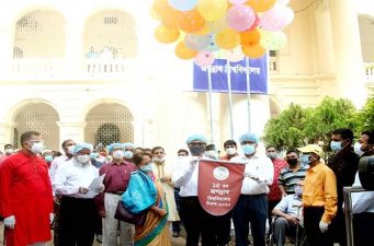 নানা আনুষ্ঠানিকতার মধ্য দিয়ে ‘জগন্নাথ বিশ্ববিদ্যালয় দিবস-২০২০’ উদযাপিত