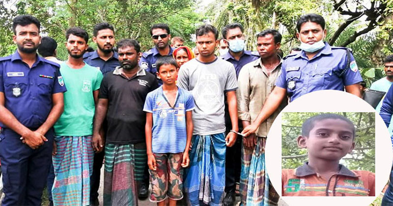 সাতক্ষীরায় নিখোঁজের ১২ ঘন্টা পর ধানক্ষেতে শিশু হৃদয়ের লাশ