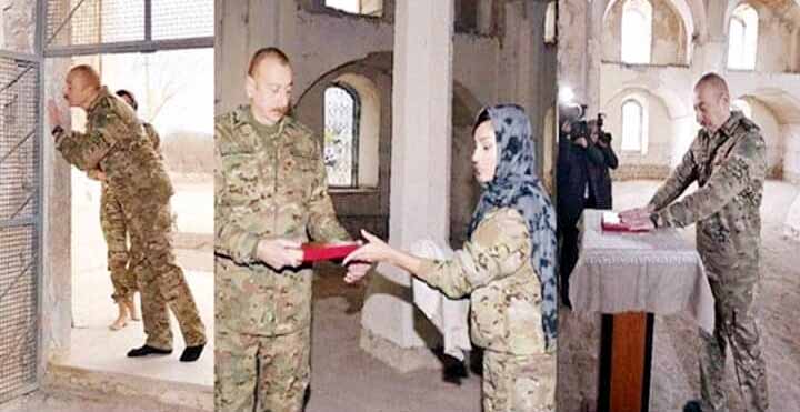 কুরআনে চুমু খেলেন আজারবাইজানের প্রেসিডেন্ট ইলহাম আলিয়েভ