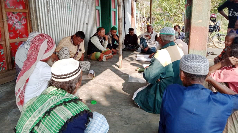 তাহিরপুরে ২৭ বৎসর আগের বিক্রিত জমি, এখন চান ফিরিয়ে নিতে!