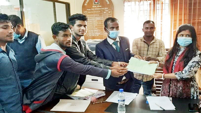 নবীগঞ্জ পৌরসভা নির্বাচনে শাফি মিয়া তালুকদার’র মনোনয়ন দাখিল