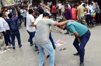 রাজশাহী নগরীতে যুবদলের সঙ্গে পুলিশের সংঘর্ষ, পুলিশসহ আহত ১০