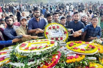 বুদ্ধিজীবী দিবসে জবি প্রেসক্লাবের শ্রদ্ধাঞ্জলি