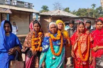 নাটোরে এক সঙ্গে তিন মেয়ে সংরক্ষিত নারী ইউপি সদস্য নির্বাচিত