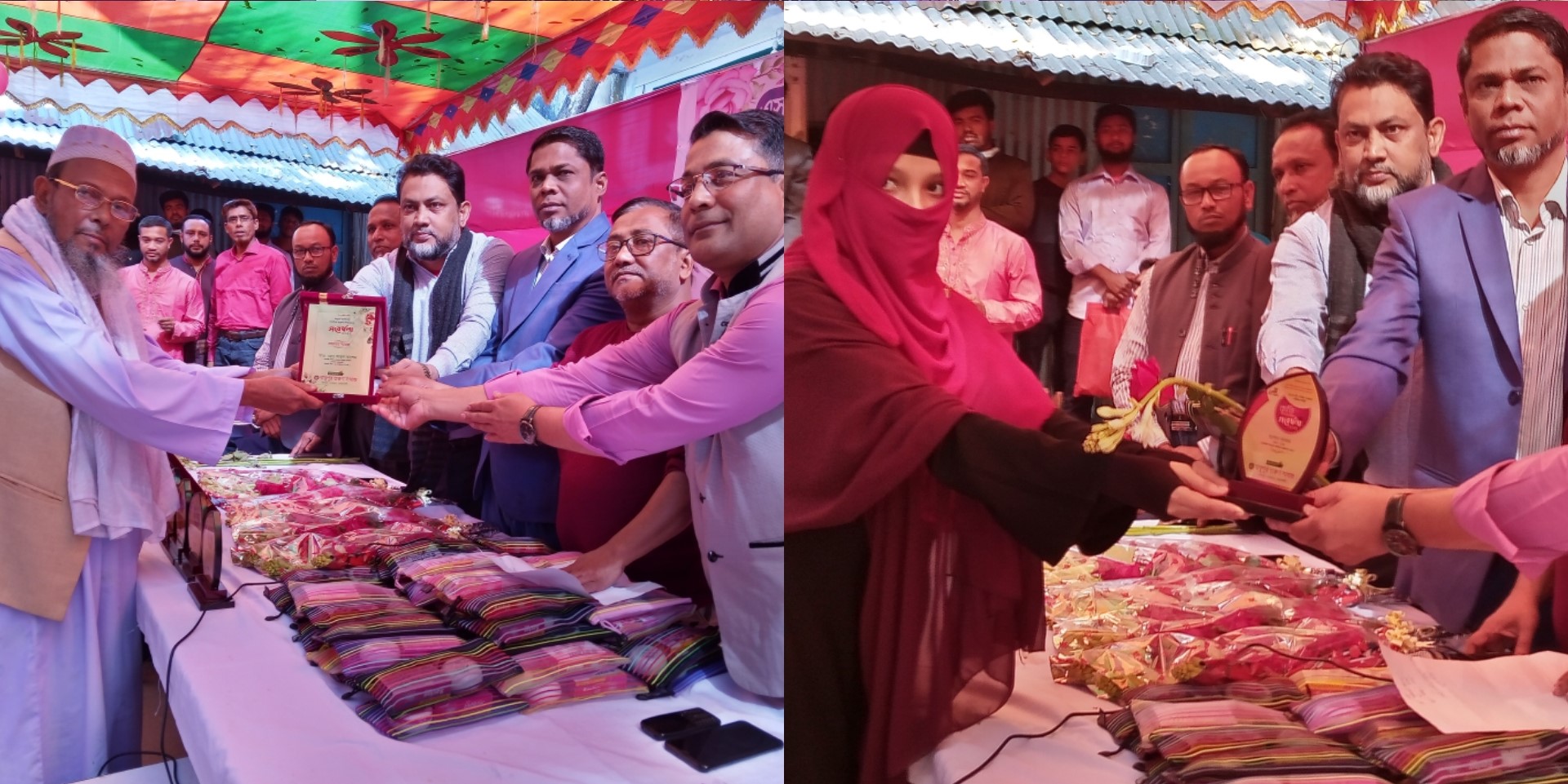 সেনবাগে বাবুপুর তরুণ সমাজের উদ্যোগে কৃতি শিক্ষার্থীদের সংবর্ধনা ও অবসরপ্রাপ্ত শিক্ষকদের সম্মাননা প্রদান