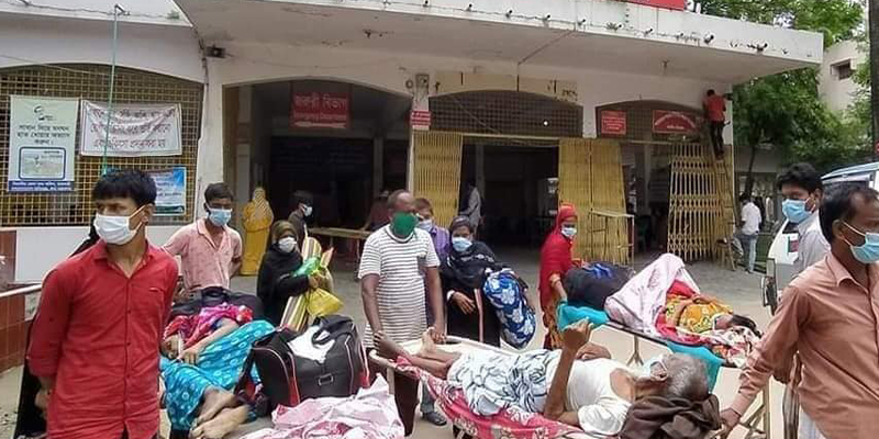 রামেক হাসপাতালের করোনা ইউনিটে আরও তিন জনের মৃত্যু