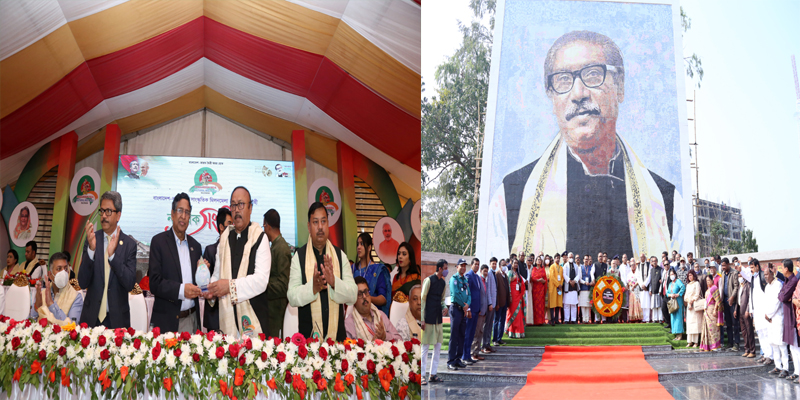 বর্ণাঢ্য আয়োজনে ভারতের অতিথিদের নাগরিক সংবর্ধনা রাসিক মেয়রের