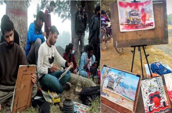 ট্রাকচাপায় নিহত হিমেলের স্মরণে রাবিতে প্রদর্শনীর আয়োজন