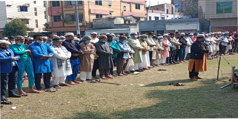 দৈনিক উত্তরা প্রতিদিনের সম্পাদক বাবলুর দাফন সম্পন্ন