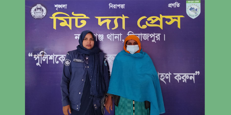 নবাবগঞ্জে ইয়াবাসহ একজন নারী আটক