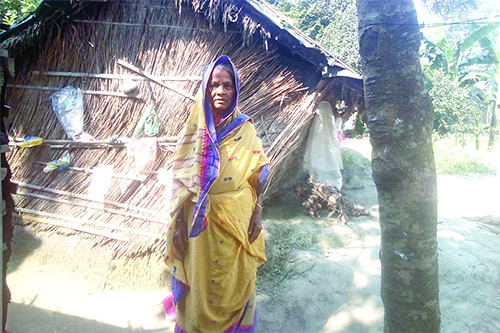 মুক্তাগাছায় মুক্তিযোদ্ধা পরিবারের ঝুপড়িঘরে করুণ জীবনযাপন