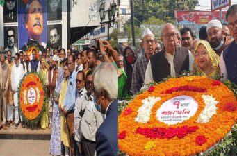 যথাযোগ্য মর্যাদায় রাজশাহীতে ঐতিহাসিক ৭মার্চ পালন