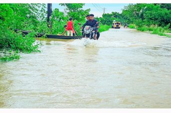 সুনামগঞ্জের শাল্লা উপজেলায় ঢলের পানিতে নিখোঁজ মায়ের মরদেহ উদ্ধার, সন্ধান মিলেনি দুই শিশুর