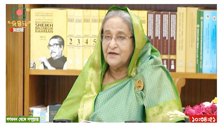 বিএনপি-জামায়াত আবারও আগুন-সন্ত্রাস শুরু করেছে: প্রধানমন্ত্রী শেখ হাসিনা