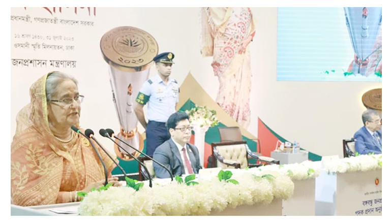মানুষের ভাগ্য নিয়ে কাউকে ছিনিমিনি খেলতে দেবো না: প্রধানমন্ত্রী শেখ হাসিনা