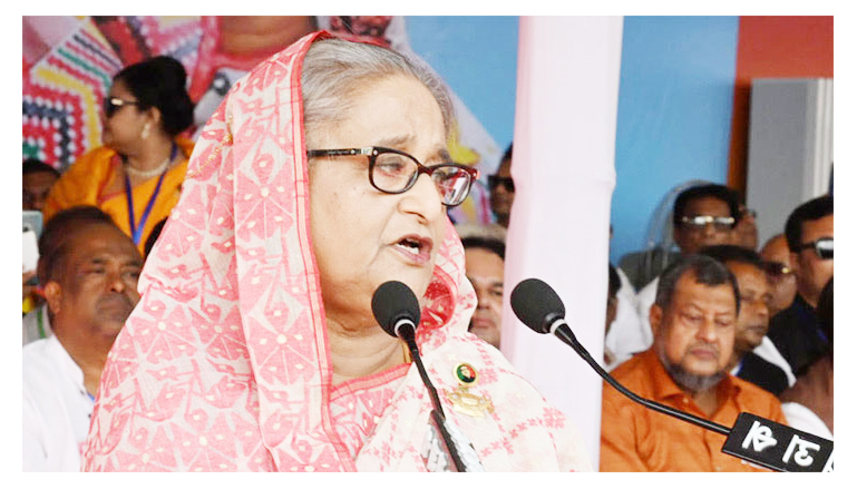 আজকে আমার অবাক লাগে যখন বিএনপির মুখে গণতন্ত্রের কথা শুনি : প্রধানমন্ত্রী