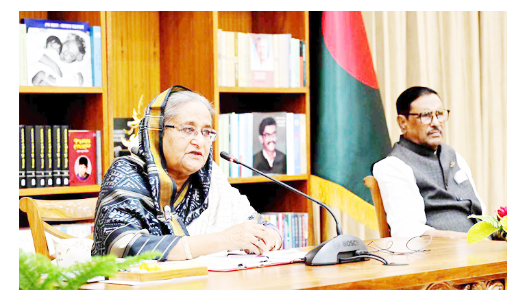 বিএনপির সঙ্গে কোনো আন্তর্জাতিক শক্তি ও তাদের সমর্থন নেই : প্রধানমন্ত্রী