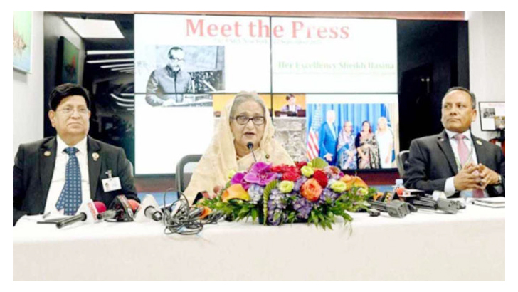 আওয়ামী লীগ ক্ষমতায় এসেছে জনগণের শক্তিতে : প্রধানমন্ত্রী