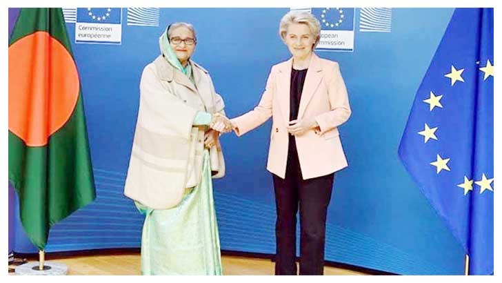 জিএসপি প্লাস সুবিধা চান প্রধানমন্ত্রী
