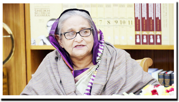 মানুষ হত্যা করে কেউ সরকার উৎখাত করতে পারবে না : প্রধানমন্ত্রী শেখ হাসিনা