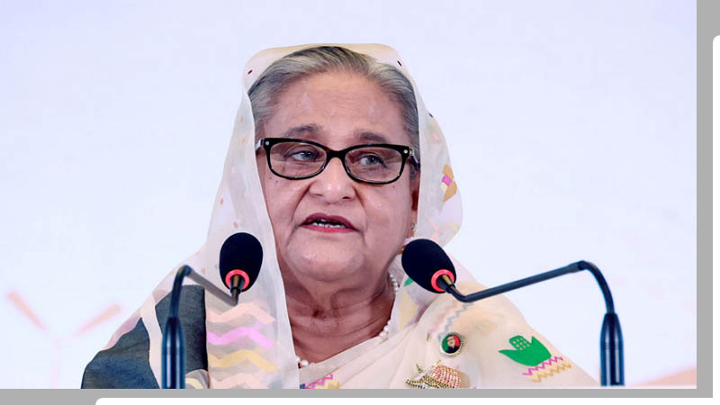 গাজায় গণহত্যা বন্ধ করতে বিশ্ব নেতাদের প্রতি প্রধানমন্ত্রীর আহ্বান