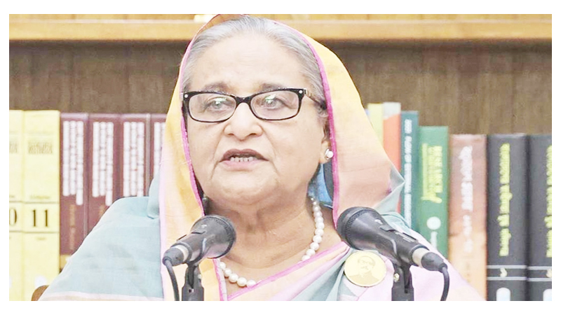 দেশকে বিশ্বের দরবারে নিয়ে যাওয়াই ছিল জাতির পিতার লক্ষ্য: প্রধানমন্ত্রী