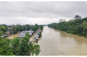 ভারী বর্ষণে বাঘাইছড়ির নিম্নাঞ্চল প্লাবিত