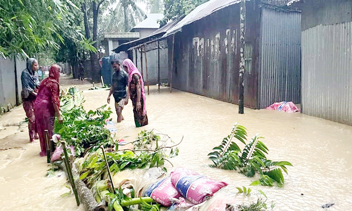 শেরপুরে বন্যা পরিস্থিতির অবনতি, এ পর্যন্ত ৭ জনের মৃত্যু