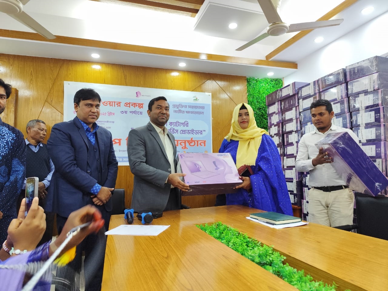 প্রশিক্ষণের মাধ্যমে প্রযুক্তিগত দক্ষতা অর্জন নারীদের কর্মসংস্থান সৃষ্টিতে সহায়ক ভূমিকা রাখবে- ইউএনও রকিবুল হাসান