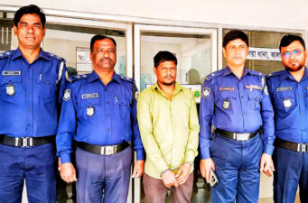 ঝালকাঠিতে হত্যা চেষ্টা মামলার আসামী মামুন মীর গ্রেফতার