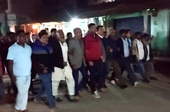 ফুলবাড়ীতে বিএনপির মিছিলে ককটেল বিস্ফোরণ। আহত ২