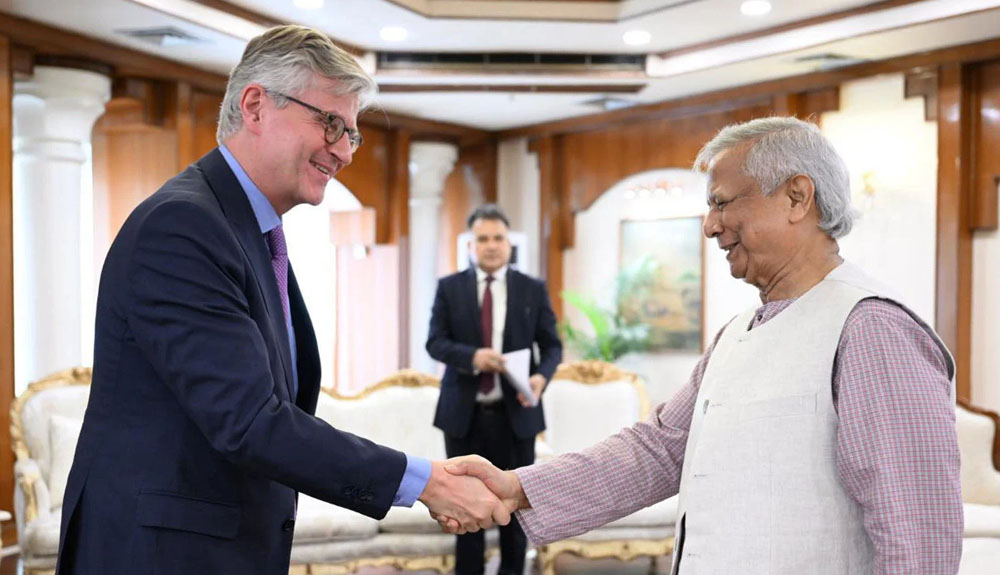 জাতিসংঘকে শান্তিরক্ষী মিশনে বাংলাদেশি নারীদের সংখ্যা বাড়ানোর আহ্বান প্রধান উপদেষ্টার