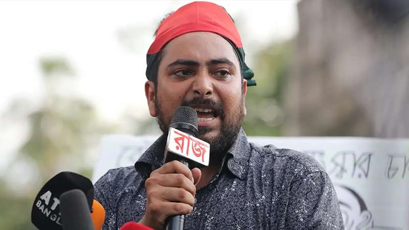 দ্রুত সিদ্ধান্ত না আসলে সারা দেশ থেকে ঢাকা মার্চ : নাহিদ ইসলাম