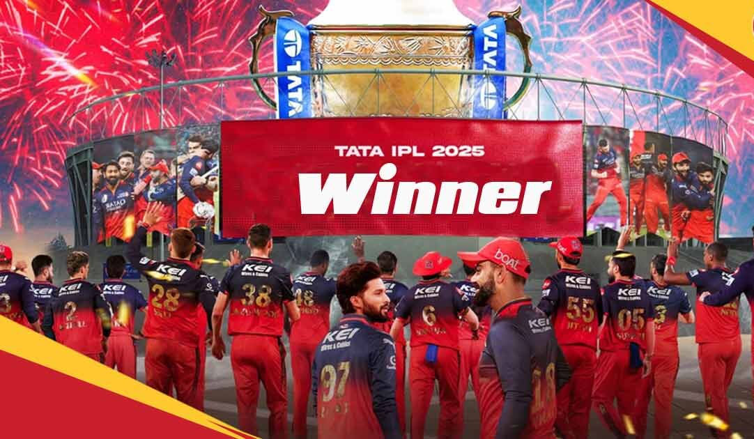 প্রথমবার আইপিএল শিরোপার স্বাদ পেলো আরসিবি