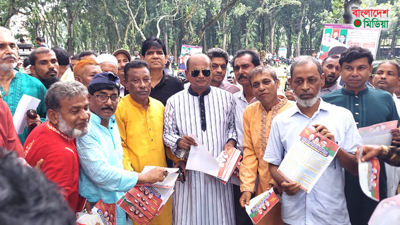 টাংগাইলের নাগরপুরে বিএনপির মোটরসাইকেল শোডাউন
