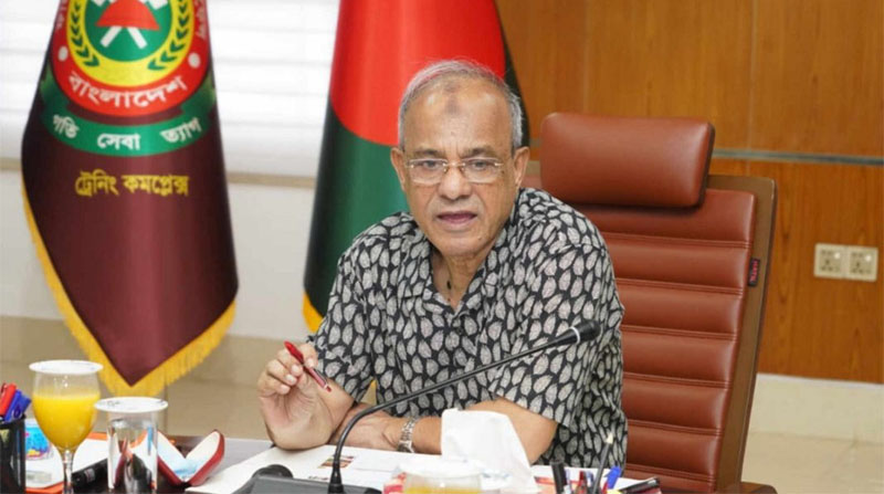 বর্তমানে খাগড়াছড়ির অবস্থা শান্ত : স্বরাষ্ট্র উপদেষ্টা
