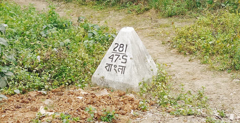 পাঁচবিবি সীমান্তে কাঁটাতারের বেড়া দেওয়াকে কেন্দ্র করে আবারো উত্তেজনা