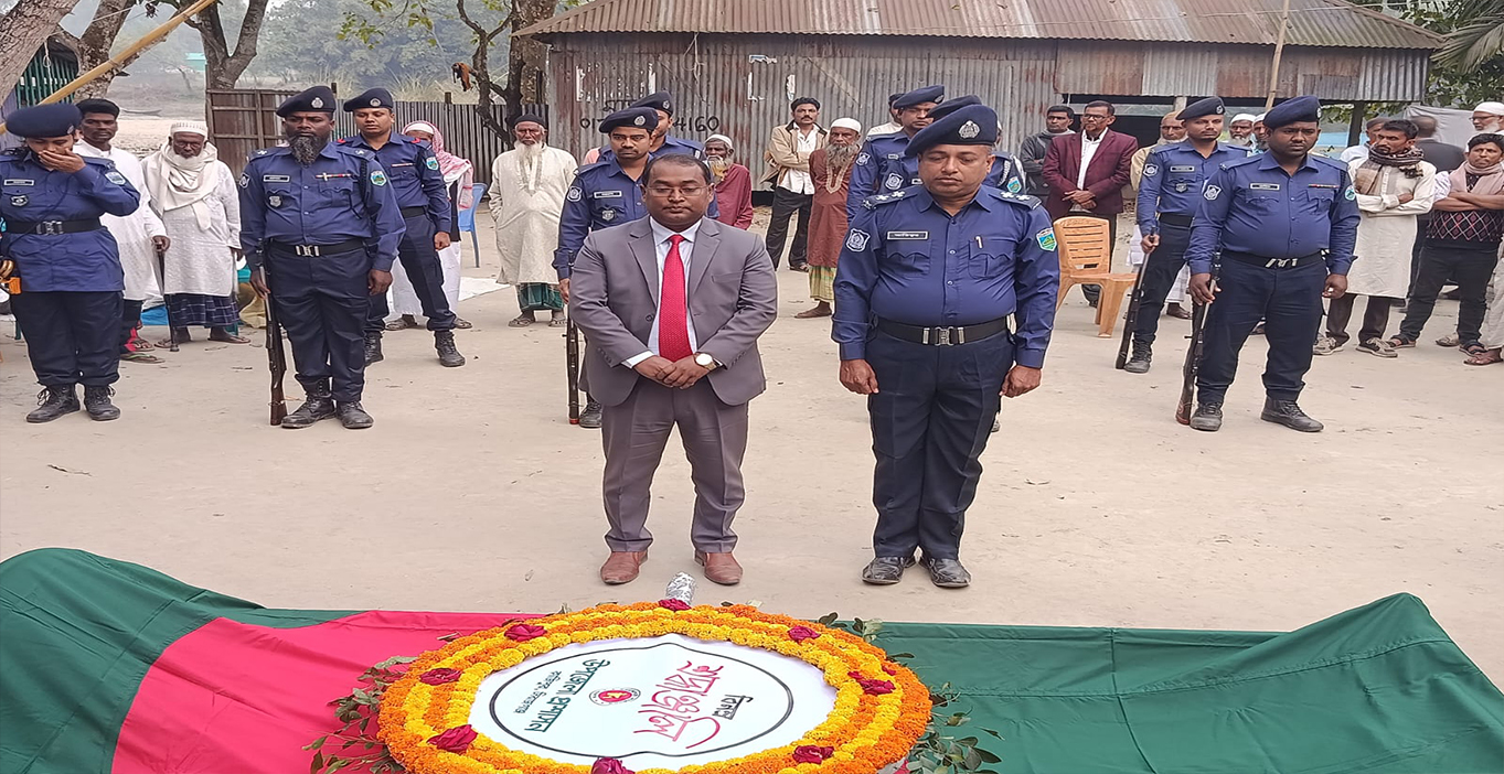 কাজিপুরে রাষ্ট্রীয় মর্যাদায় বীর মুক্তিযোদ্ধা খলিলুর রহমানের দাফন সম্পন্ন