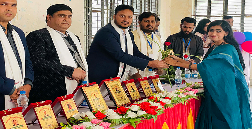 ইবিতে মেহেরপুর ডেভেলপমেন্ট স্টুডেন্ট অ্যাসোসিয়েশনের নবীন বরণ