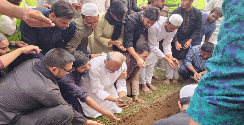 বিদ্রোহী কবির পাশে চিরনিদ্রায় শায়িত শহীদ ওসমান হাদি