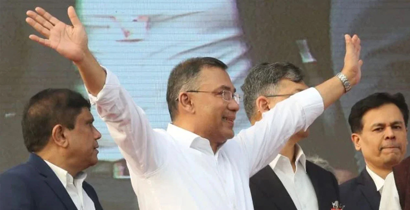 ঐতিহাসিক স্বদেশ প্রত্যাবর্তনে আসা দেশবাসীকে তারেক রহমানের কৃতজ্ঞতা