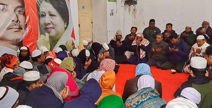 বিএনপির চেয়ারপারসন ও সাবেক প্রধানমন্ত্রী বেগম খালেদা জিয়ার মৃত্যুতে রাজশাহীজুড়ে শোক