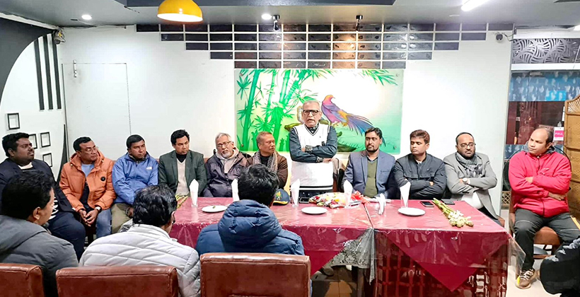 রাজশাহী টেলিভিশন জার্নালিস্ট অ্যাসোসিয়েশনের সঙ্গে সৌজন্য সাক্ষাৎ